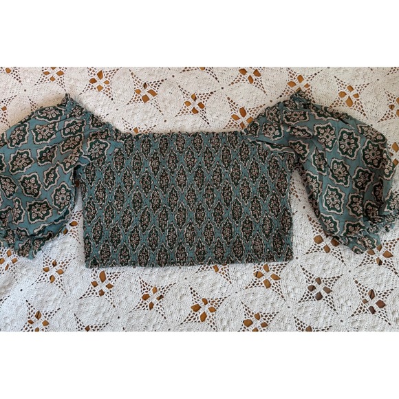 Bohemian Dream Zara Off the Shoulder Top Sz S - Picture 5 of 6